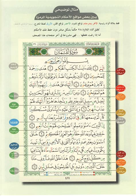Some of the Amazing Features of the App includes Arabic Uthmani Script - Read the Quran in beautiful uthmani font specially optimized for. . Colour coded quran pdf